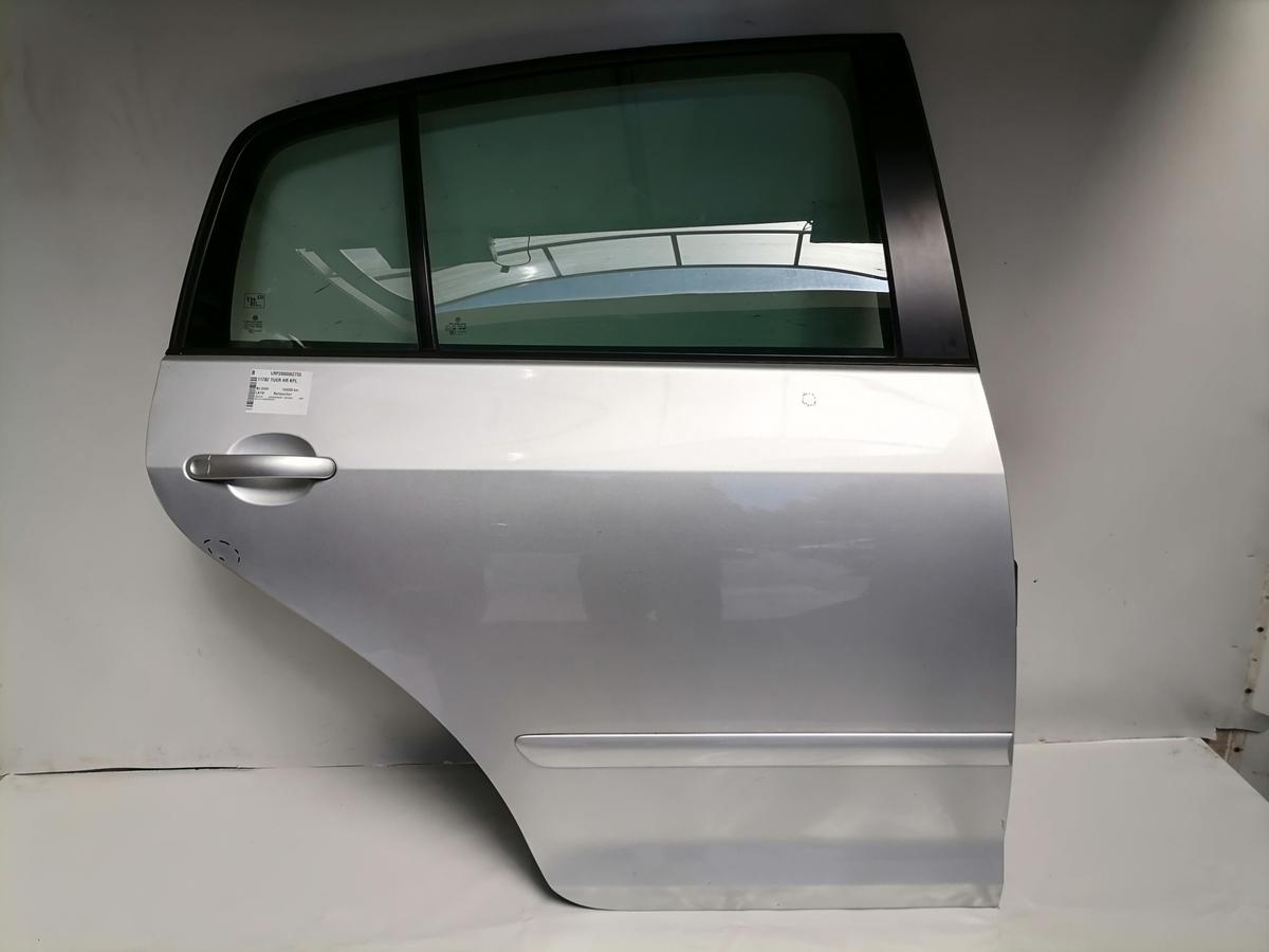 VW Golf Plus original T&uuml;r hinten rechts LA7W Reflexsilber Bj.2006